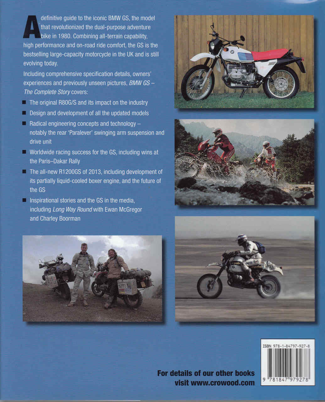 BMW GS The Complete Story - back