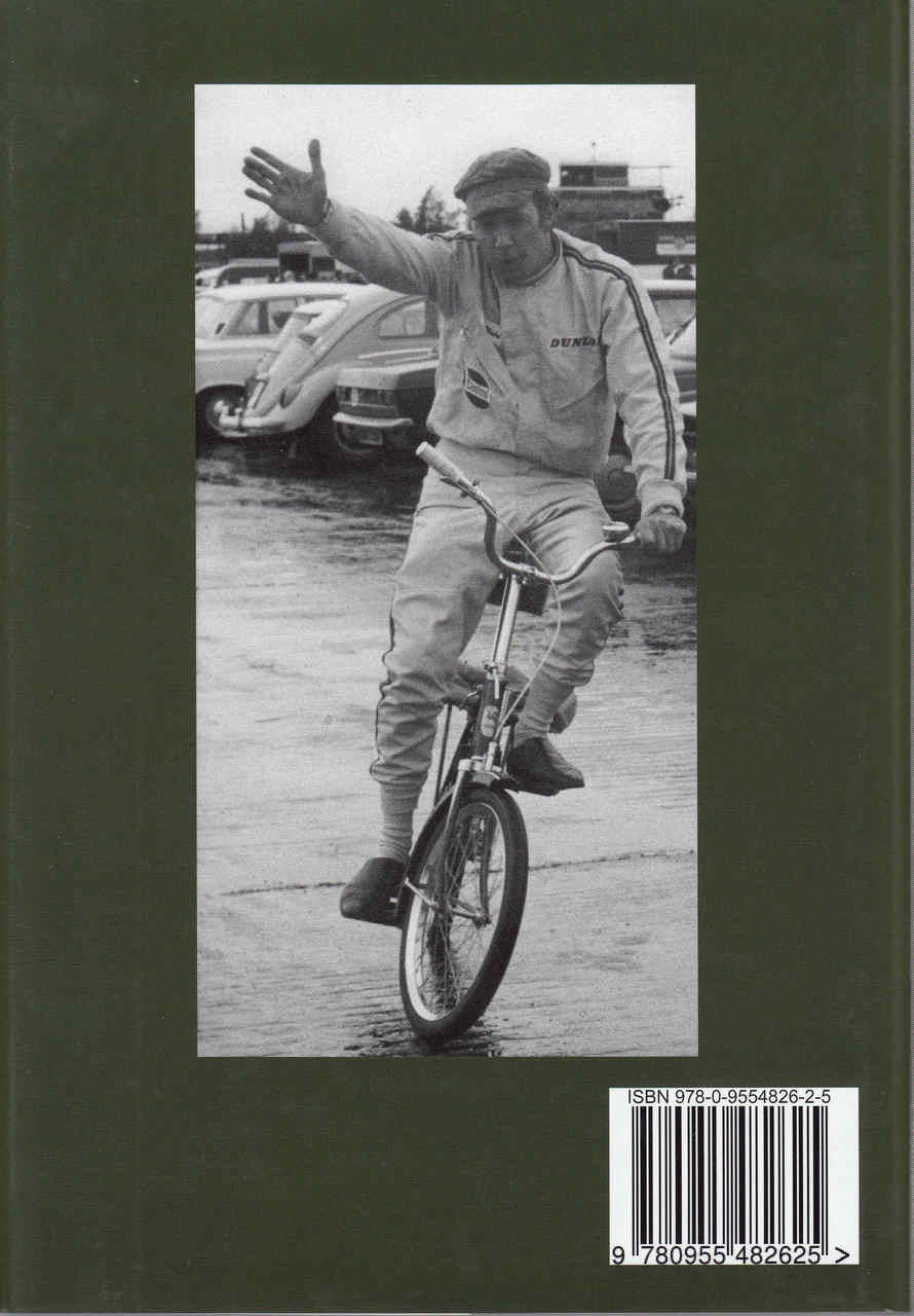 Smokin' Rhodes book cover back with vintage photo, barcode and ISBN label