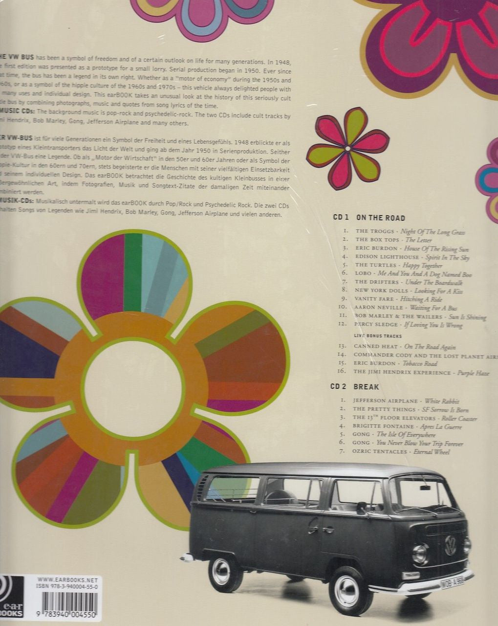 Volkswagen Bus - Road to Freedom Back Cover