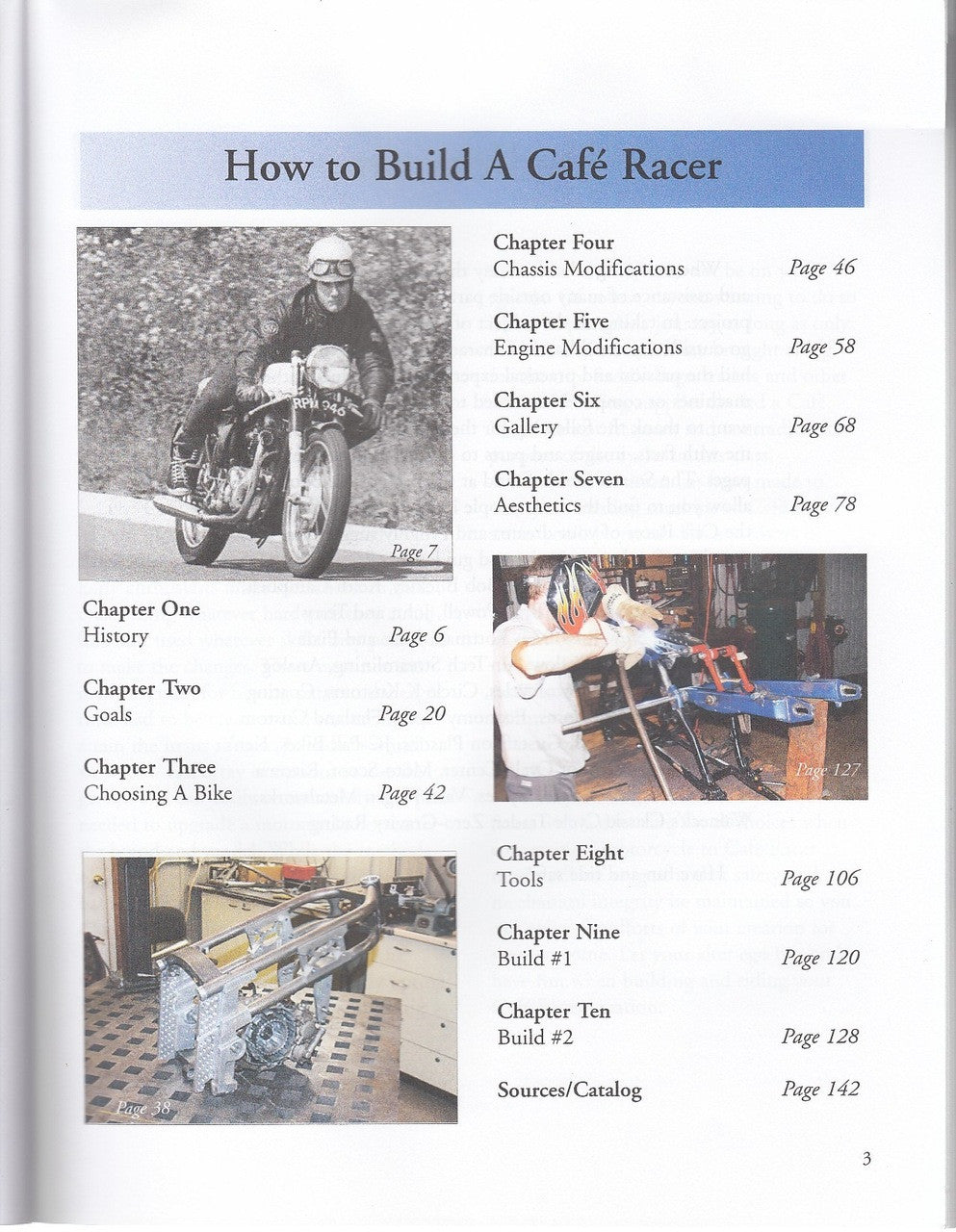 How to Build a Cafe Racer Contents
