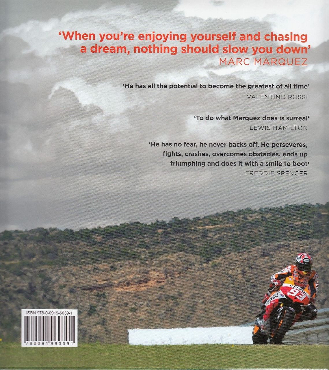 Marc Marquez - Dreams Come True: My Story Back Cover