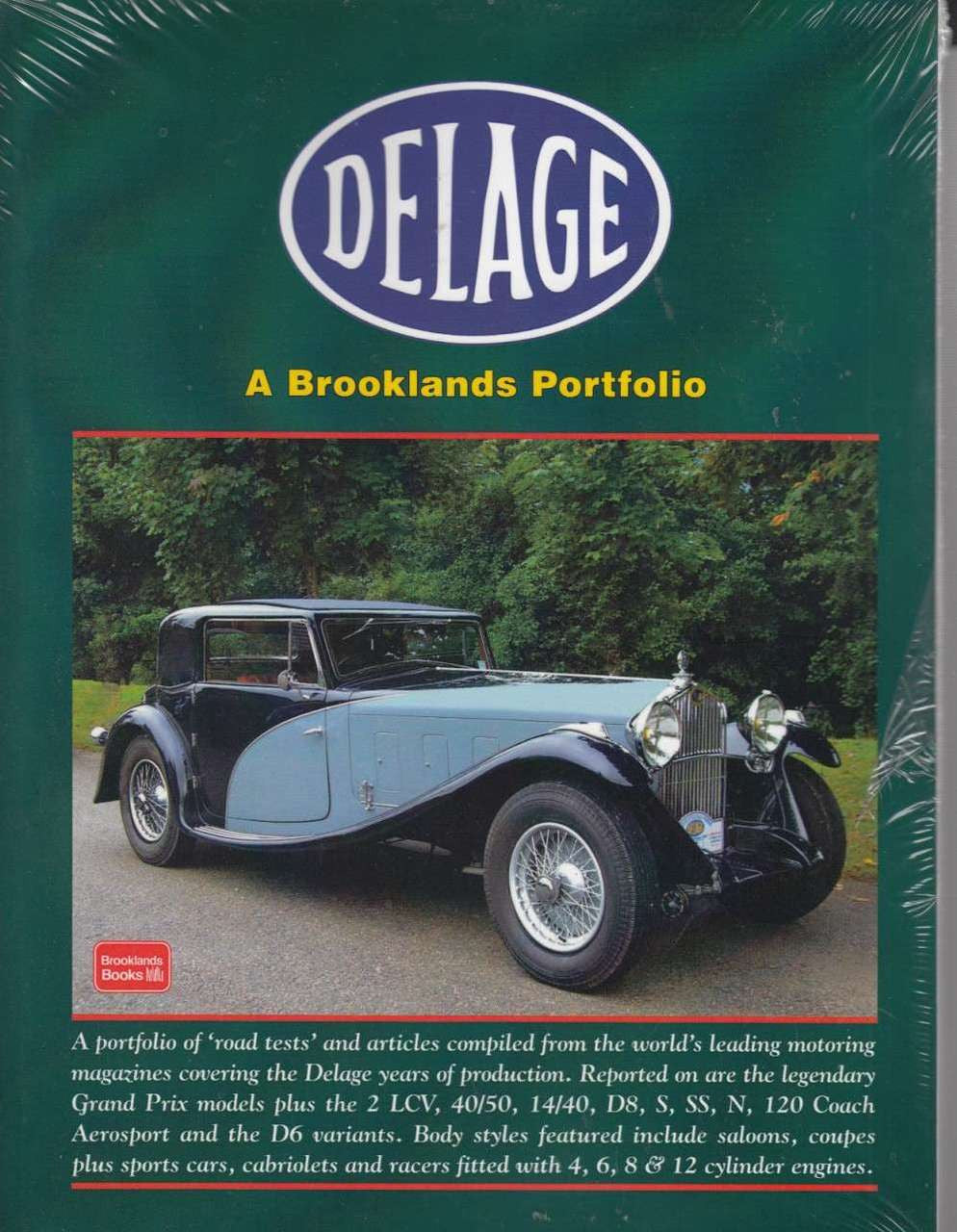 Delage A Brooklands Portfolio