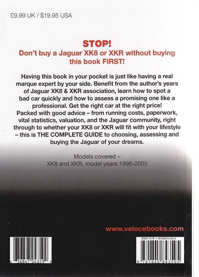 Jaguar XK8 and XKR 1996 - 2005: The Essential Buyer's Guide