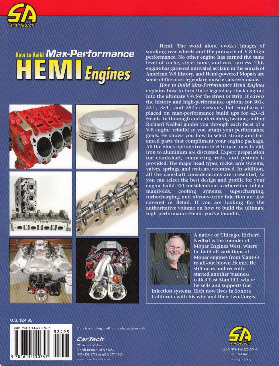 How to Build Max-Performance HEMI Engines Back Cover