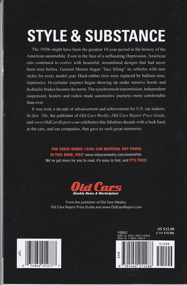 Just 30s: 10 Years of Classics and Depression-Era Wonders