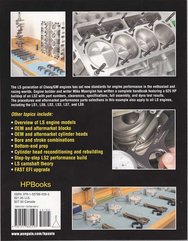 Building The Chevy LS Engine: Rebuilding and Performance Modifications