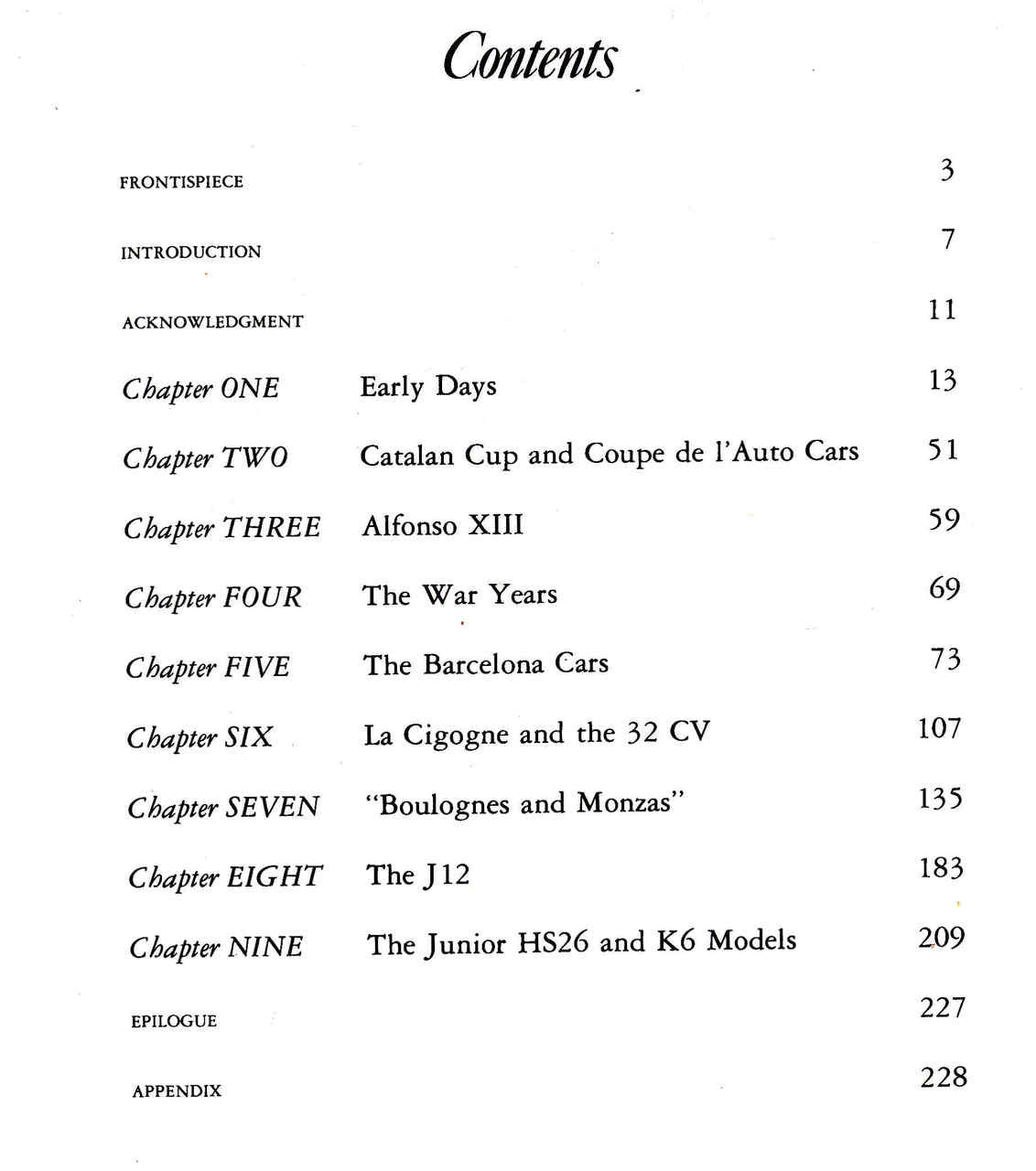 The Legendary Hispano Suiza - 1st Edition - cont