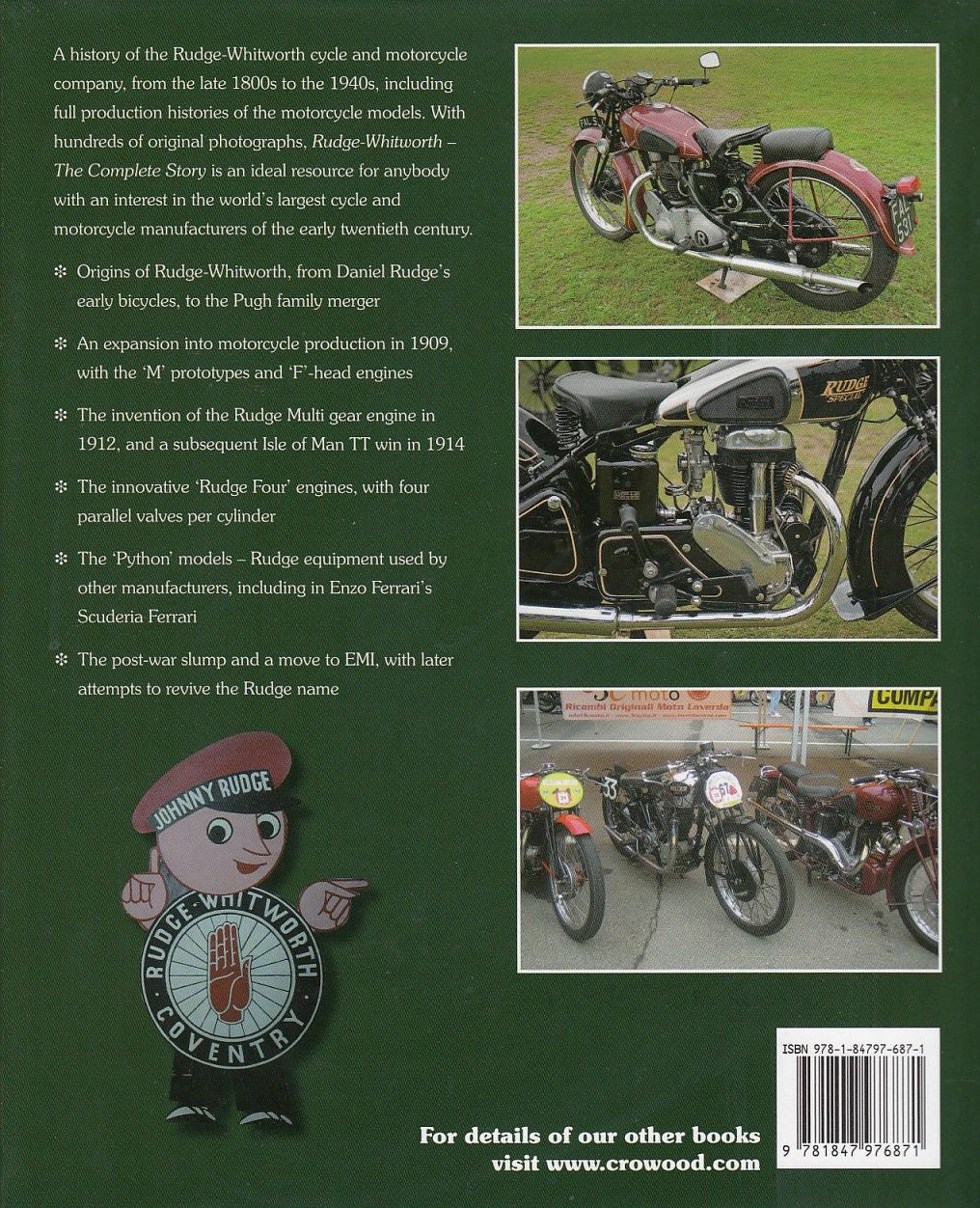 Rudge-Whitworth The Complete Story Back Cover