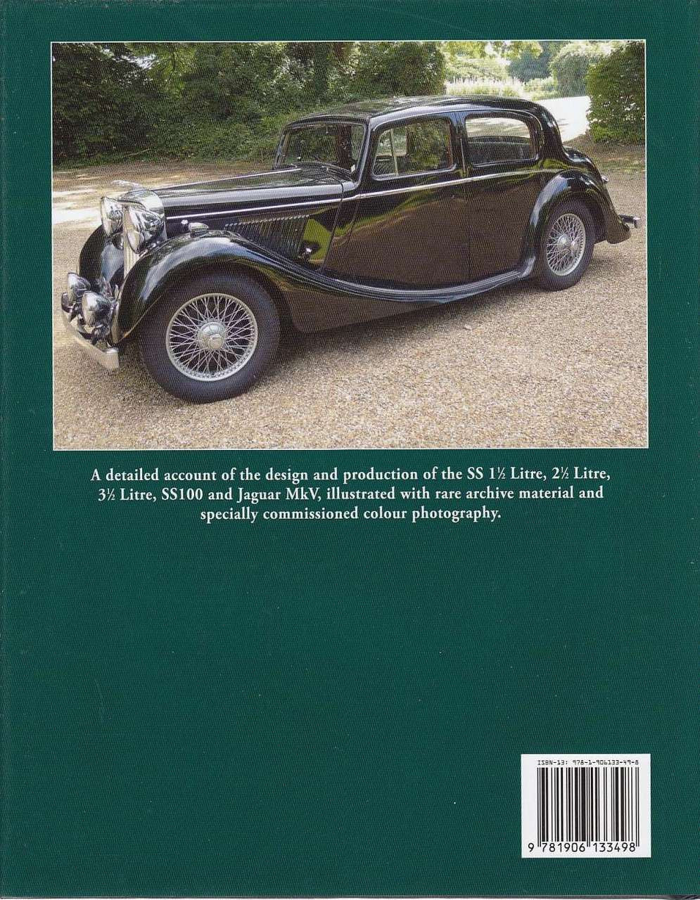 SS & Jaguar Cars Back Cover