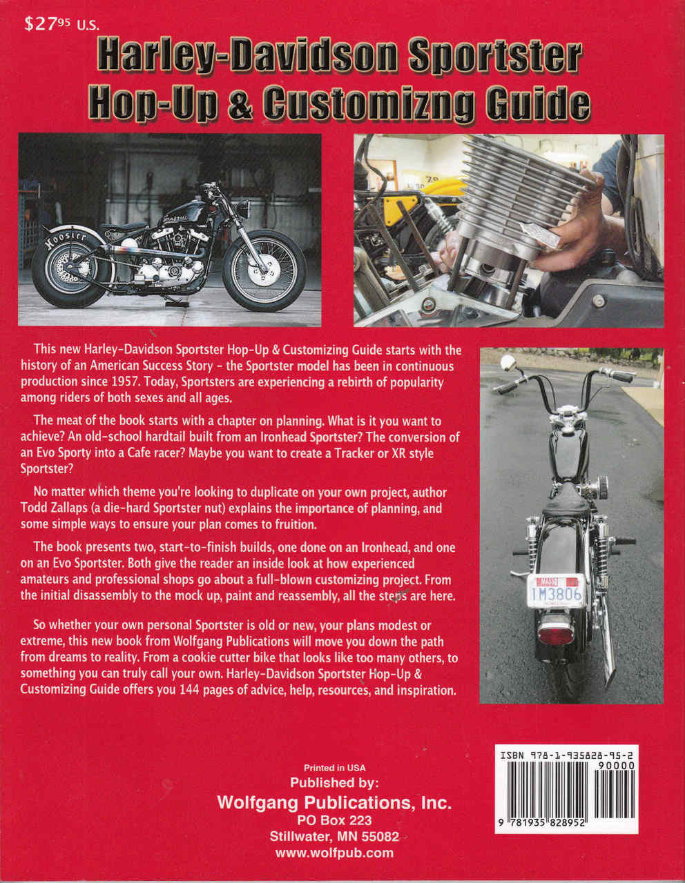Harley-Davidson Sportster Hop-Up & Customizing Guide - back