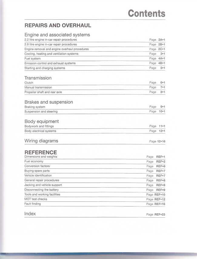 Mercedes-Benz Sprinter Diesel 1995 - 2006 Workshop Manual