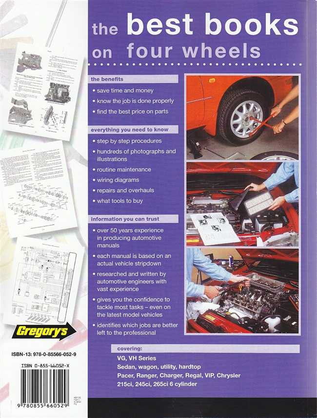 Chrysler Valiant VG, VH Series 1970 - 1973 Workshop Manual