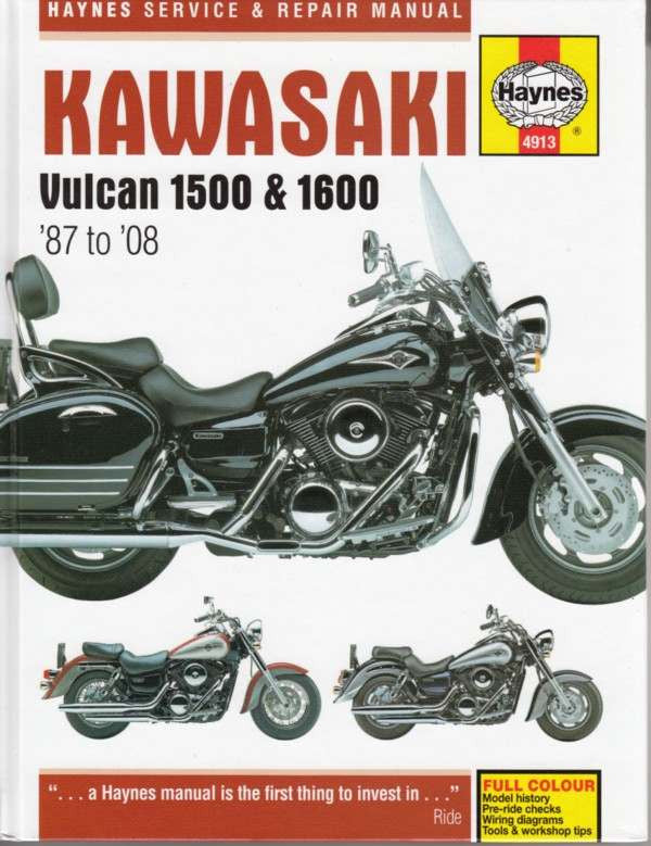 Kawasaki Vulcan 1500 & 1600 1987 - 2008 Workshop Manual