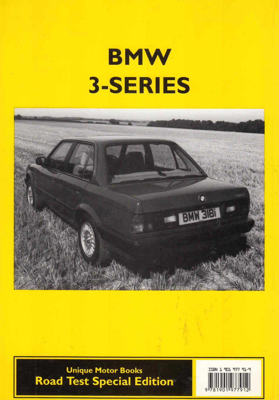 BMW 3-Series 1986 - 2003 Road Test Special Edition (1901977919,) - back