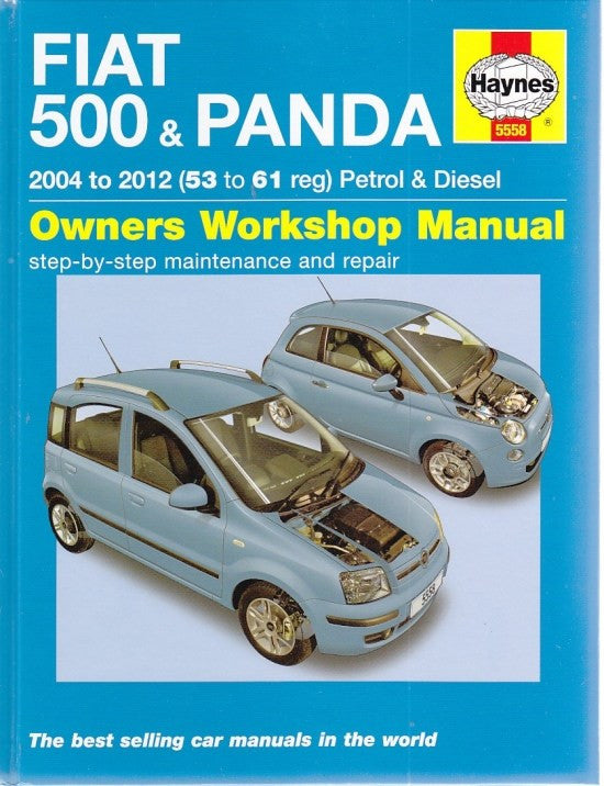 Fiat 500 & Panda 2004 - 2012 Petrol, Diesel Workshop Manual