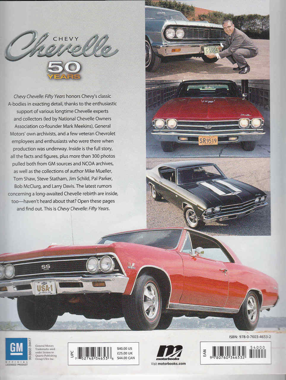 Chevy Chevelle: 50 Years - back