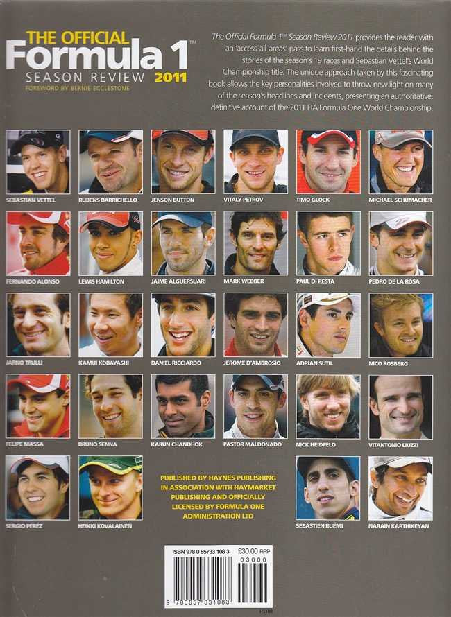 The Official Formula 1 Season Review 2011
