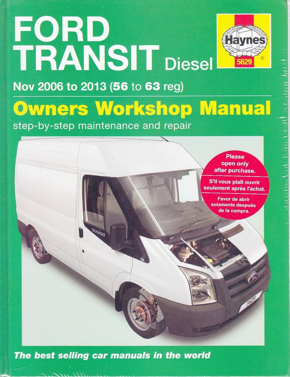 Ford Transit Diesel 2006 - 2013 Workshop Manual