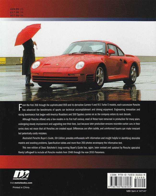 Porsche Illustrated Buyer's Guide (5th Edition)
