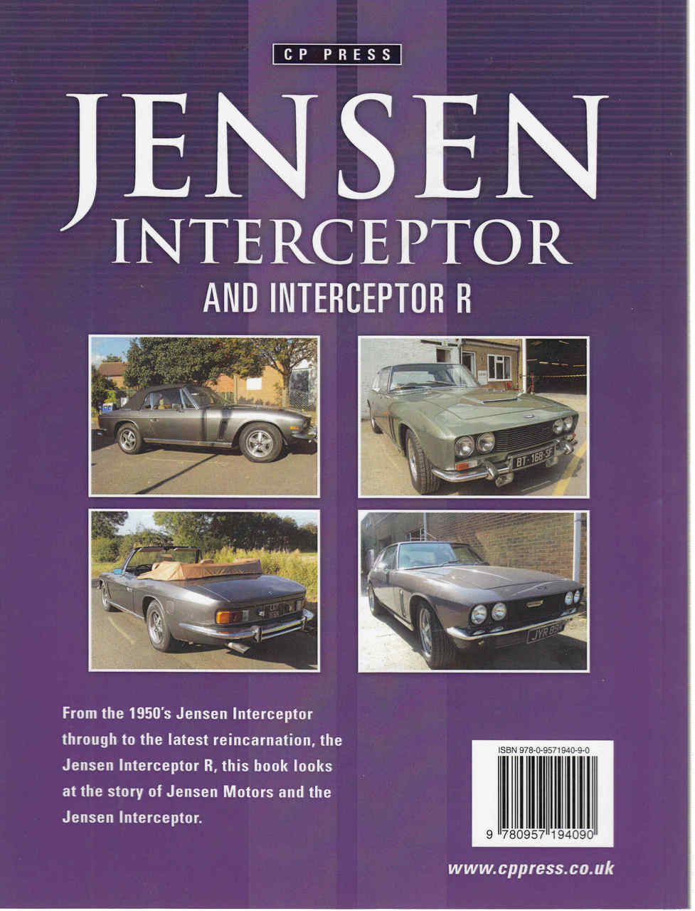 Jensen Interceptor and Interceptor R - CP Press - back