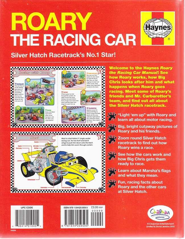 Silver Hatch Racetrack Roary The Racing Car Silver Hatch Racetrack's No. 1 Star! Owners' Work