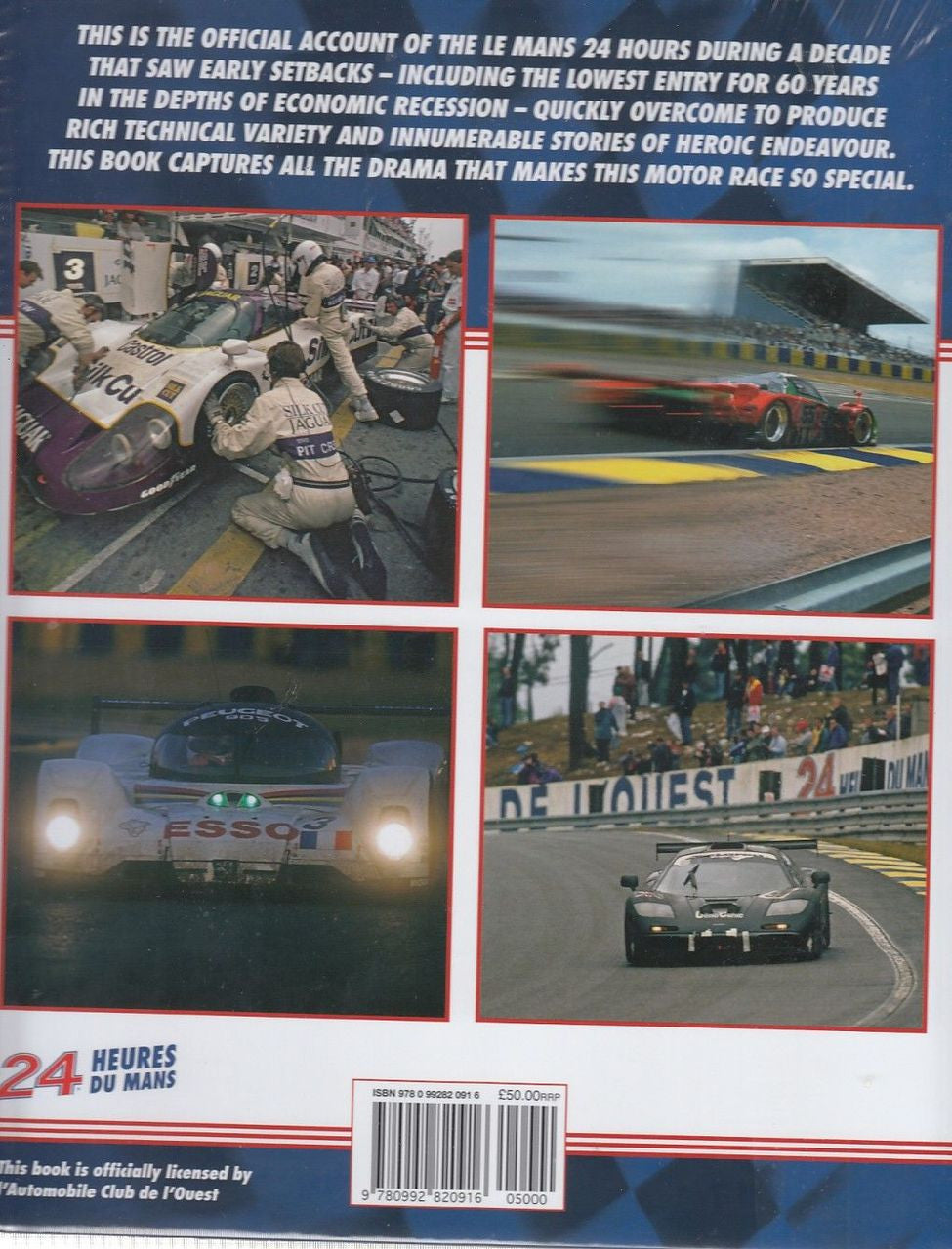 LE MANS: THE OFFICIAL HISTORY 1990–99 Back Cover