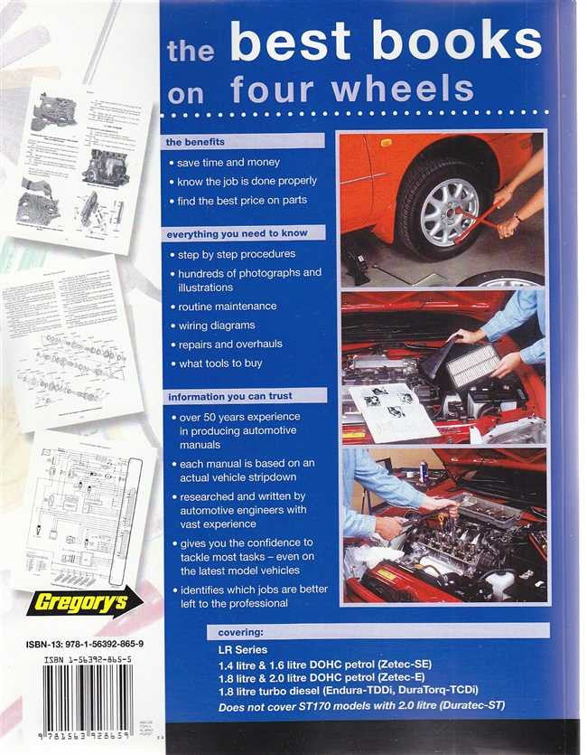 Ford Focus LR Series Petrol, Diesel 2002 - 2005 Workshop Manual