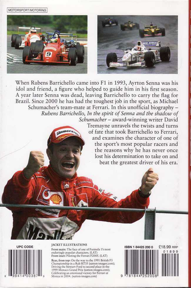 Rubens Barrichello: In The Spirit Of Senna And The Shadow of Schumacher