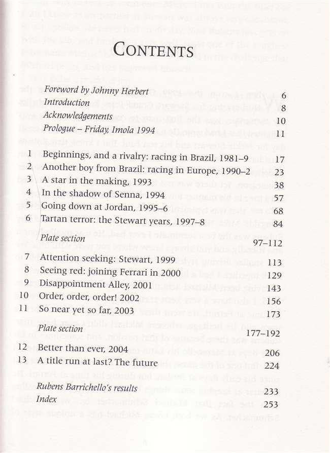 Rubens Barrichello: In The Spirit Of Senna And The Shadow of Schumacher