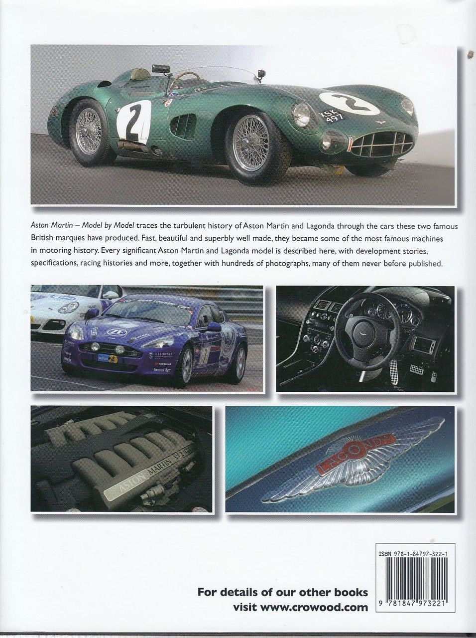 Aston Martin Model by Model Back Cover