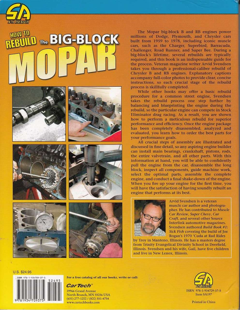 How to Rebuild The Big-Block Mopar Back Cover
