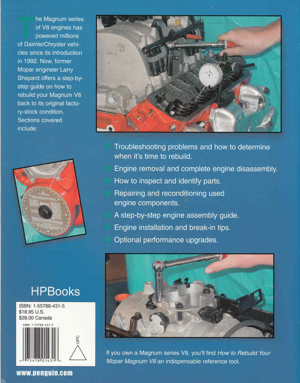 How to Rebuild Your Mopar Magnum V8 - back