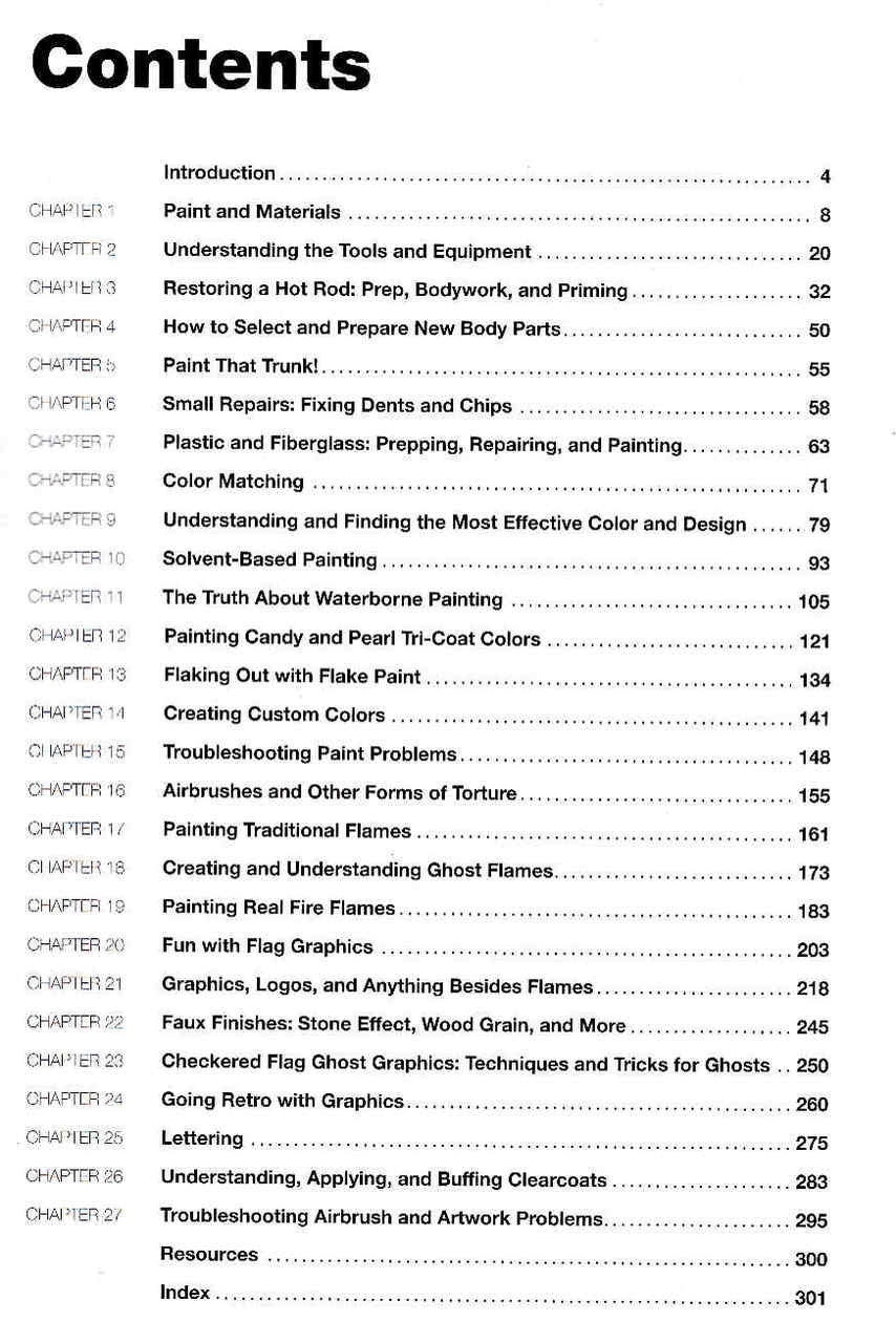 Auto Paint from Prep to Final Coat  - cont