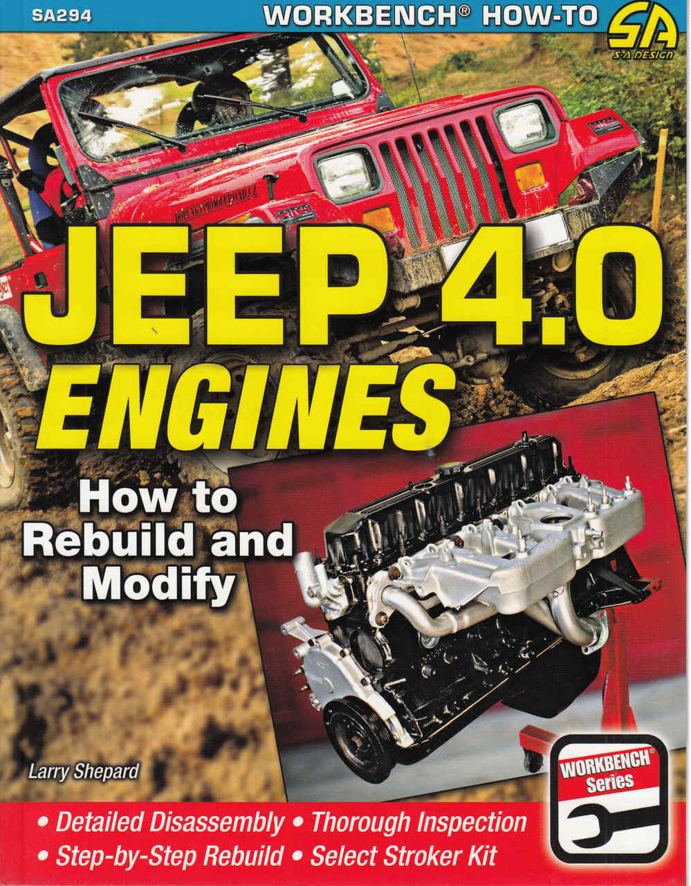 Jeep 4.0 Engines How to Rebuild and Modify - front