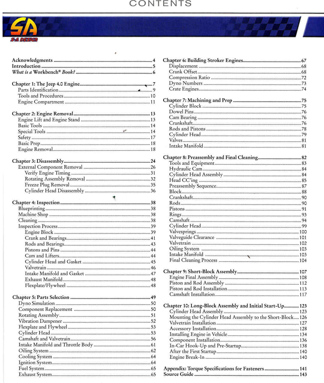 Jeep 4.0 Engines How to Rebuild and Modify - cont