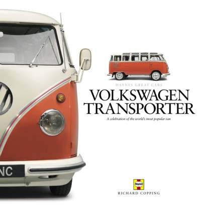 Volkswagen Transporter Haynes Great Car Series cover, classic van art, Richard Copping