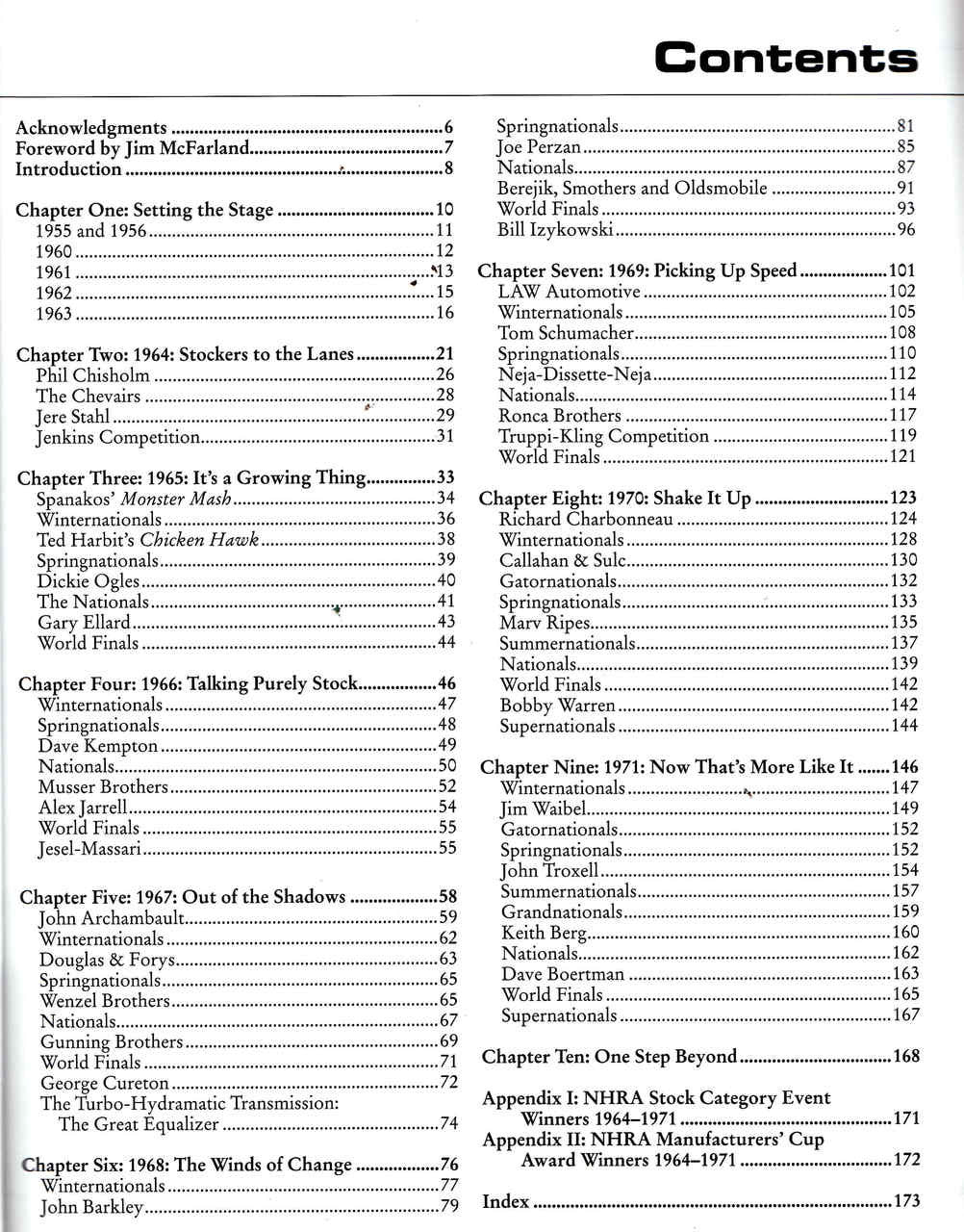 Junior Stock: Drag Racing The Family Sedan Stock-Class Drag Racing 1964 -1971 - cont