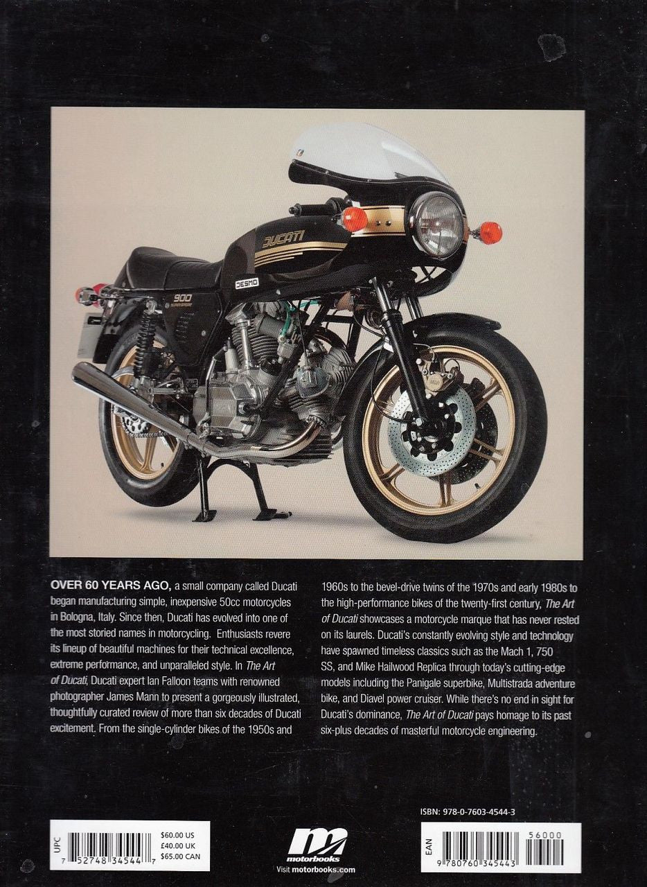 The Art of Ducati Back Cover