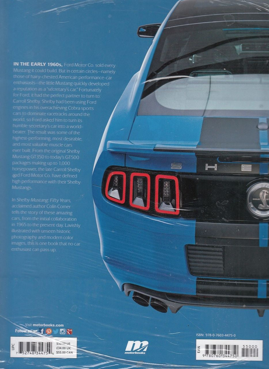 Shelby Mustang Fifty Years Back Cover