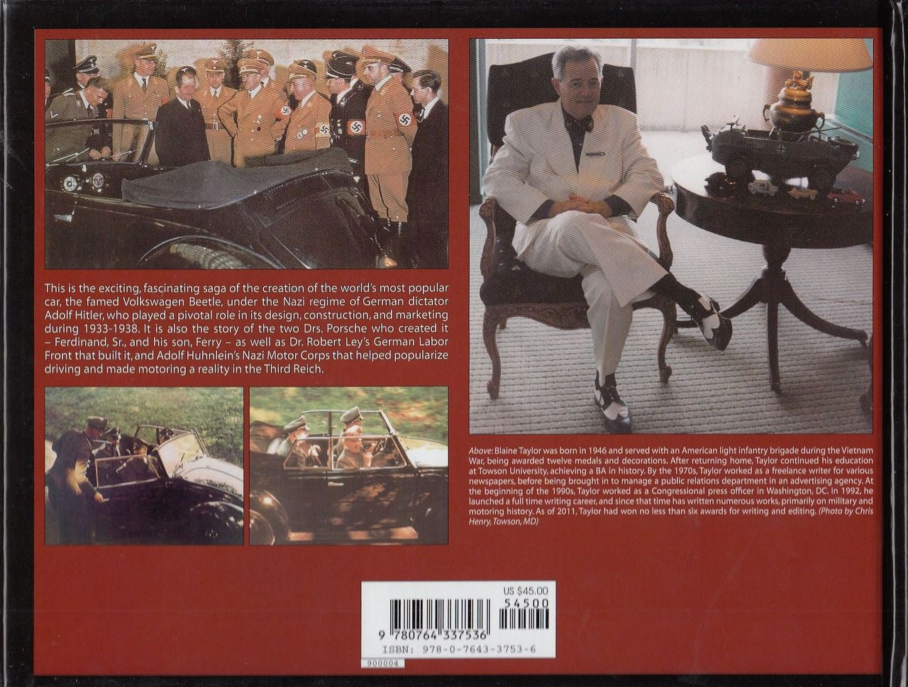 Volkswagen From Nazi People's Car to New Beetle: Hitler's Chariots Volume 3 Back Cover