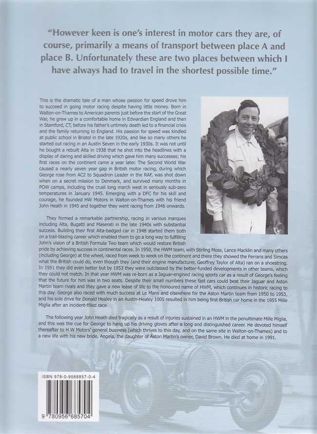 A Passion for Speed: The Life and times of George Abecassis