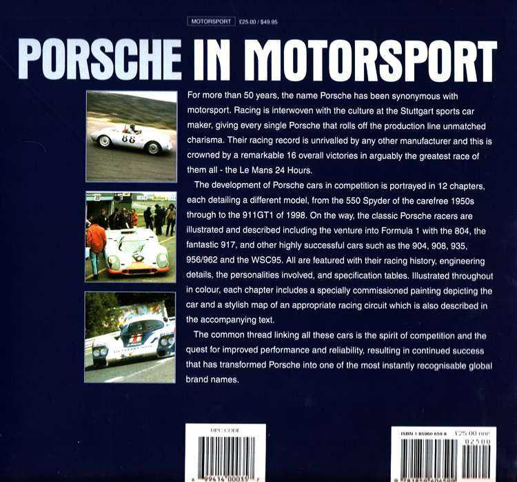 Porsche In Motorsport: The First Fifty Years