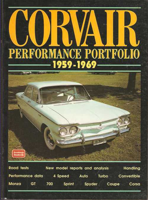 Corvair Performance Portfolio 1959 - 1969