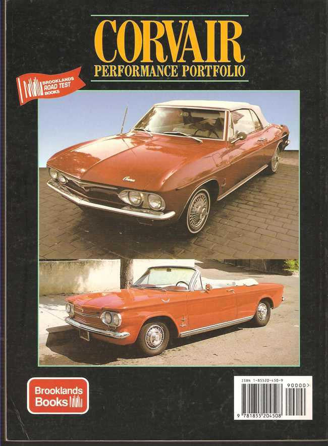 Corvair Performance Portfolio 1959 - 1969
