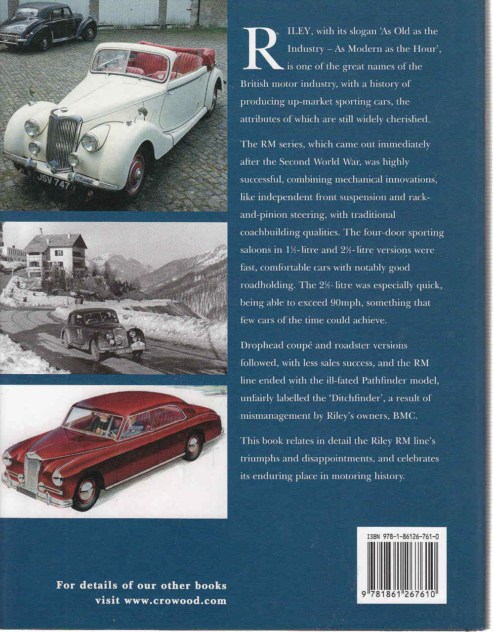 Riley:The Legendary RMs back