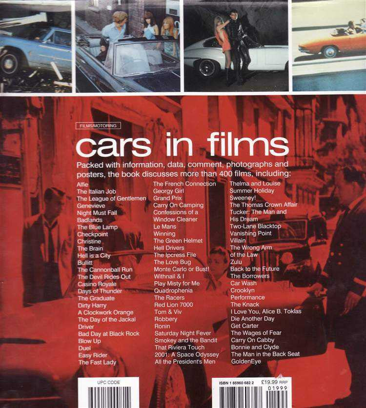 Cars in Films: Great Moments From Post-War International Cinema
