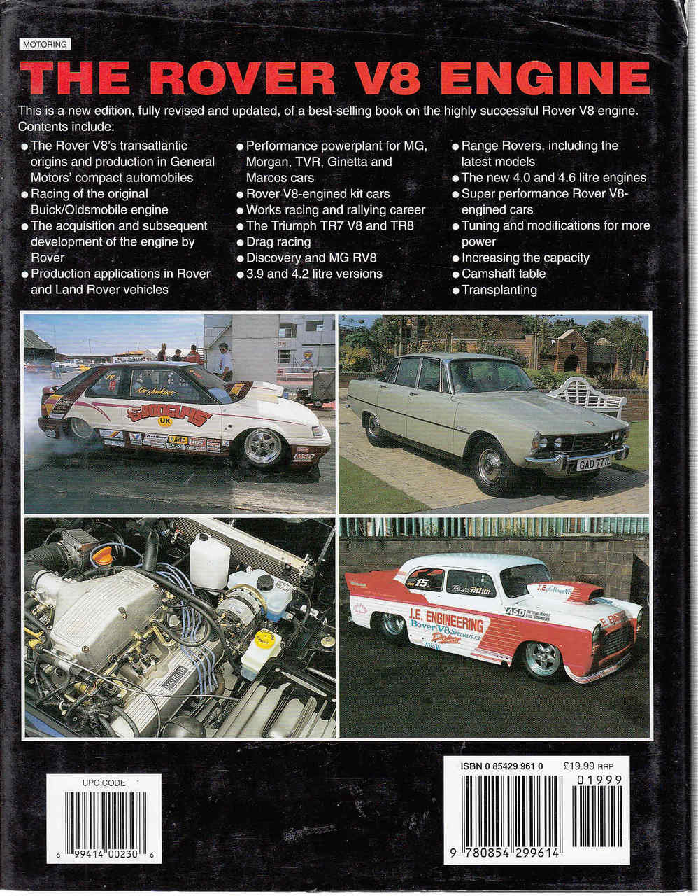 The Rover V8 Engine: 2nd Edition - back