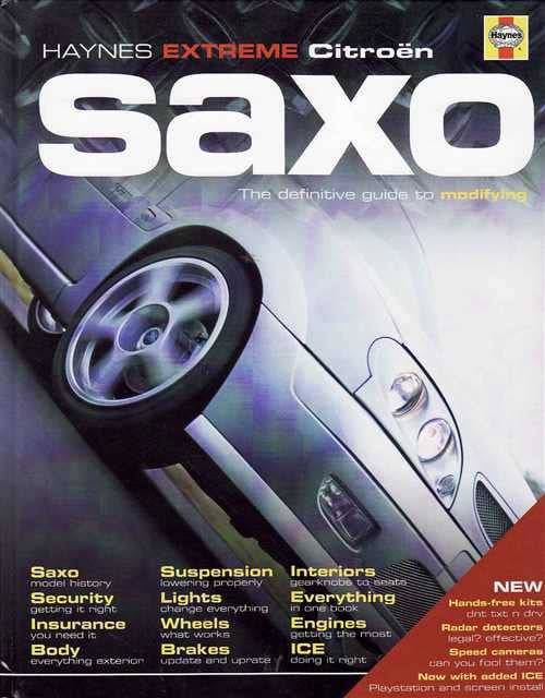 Haynes Extreme Citroen Saxo: The Definitive Guide to Modifying (2nd Edition)