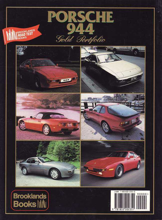 Porsche 944 Gold Portfolio 1981 - 1991
