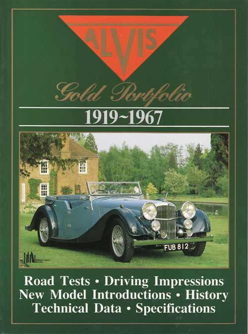 Alvis Gold Portfolio 1919 - 1967